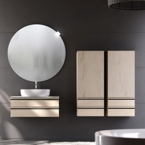 Шкаф-пенал подвесной Kolpa-San Alexis A 1011 CW, 101х45, дерево