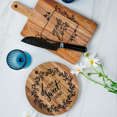 Доска для нарезки/сервировки круглая Arcadia 25 см