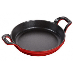 Сковорода круглая с двумя ручками La Cocotte 16 см, вишневая