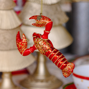 Елочная игрушка "Лобстер" 14 см