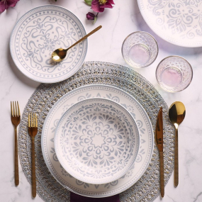 Набор посуды на 6 персон Madison Arabesque, 18 предметов