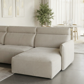 Диван угловой Calligaris Axis CS3465, правый, Sand