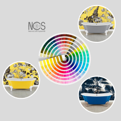 Ванна чугунная Devon&Devon Admiral 172, с ножками Deco, 173x79