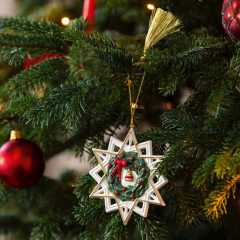 Елочная игрушка "Звезда" Christmas Classics 10 см