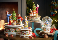 Снежные шары и музыкальные фигурки