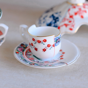 Чашка кофейная с блюдцем Tamara Hybrid