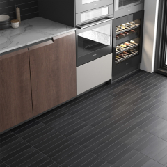 Керамогранит Equipe Wadi 6х30, Noir, 8 мм