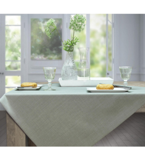 Скатерть прямоугольная Loft 135x170 см, серо-зеленая