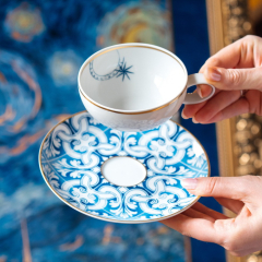 Чашка чайная с блюдцем Transatlantica 251 мл