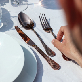 Набор столовых приборов Taormina Copper, 24 предмета