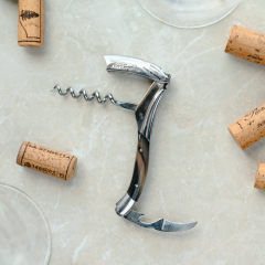 Штопор складной с ножом Wine Spirit 12 см, ручка - рог коровы Bos Taurus