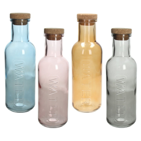 Бутылка для воды Glass Pop 1 л, цвет в ассортименте