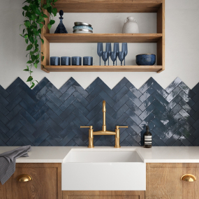 Керамогранит Equipe Coco 5х15, Blue Night, 7,8 мм