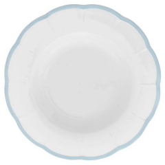 Тарелка глубокая Petalo Azzurro 23 см