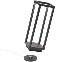 Лампа настольная Zafferano Home Pro 29,4 см, темно-серая