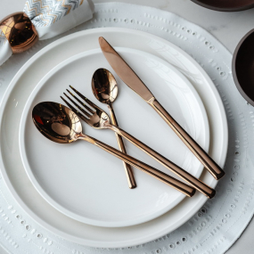 Набор столовых приборов Synthesis Copper, 24 предмета