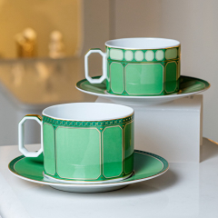 Чашка чайная с блюдцем Signum Fern 260 мл