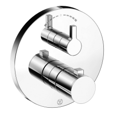 Внешняя часть Kludi Nova Fonte Puristic 208300515 смесителя термостатического, хром