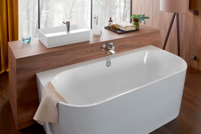 Ванна квариловая Villeroy & Boch Oberon 2.0 180х80, с панелью