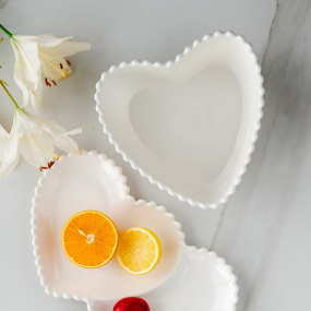 Салатник "Сердце" Ornament Pearl 21 см