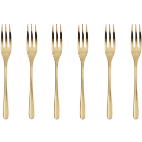 Набор вилок десертных Taste Gold, 6 шт