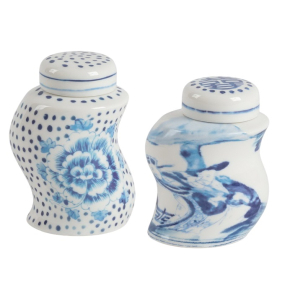 Набор солонка/перечница "Горошек и имбирь" Classics on Acid, 2 предмета