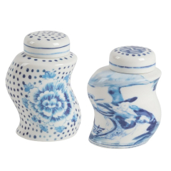 Набор солонка/перечница "Горошек и имбирь" Classics on Acid, 2 предмета