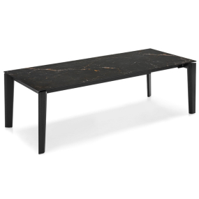 Стол Calligaris Dogma 160(220)х90 CS4149, Calacatta Black