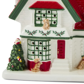 Фигурка Spode Christmas Tree Giftware "Зоомагазин" 14х15х11,5 см, с подсветкой