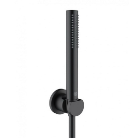 Комплект для душа Kludi Nova Fonte Puristic 2085039-15, черный матовый