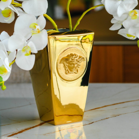 Ваза Versace Medusa Gold 24 см