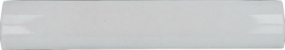 Плитка керамическая Equipe Village 3х20, Pencil Bullnose White, 8,3 мм