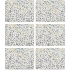 Набор подставок под тарелку Willow Boughs Blue 23х30,5 см, 6 шт