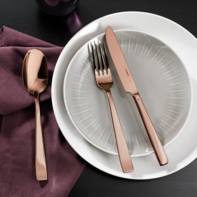 Набор столовых приборов Flat Copper, 36 предметов