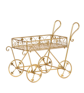 Композиция декоративная "Тележка" 67 см