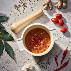 Ступка Appolia 14 см, цвет экрю