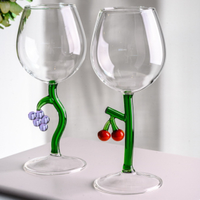 Бокал "Вишня" Fruits & Flowers 350 мл