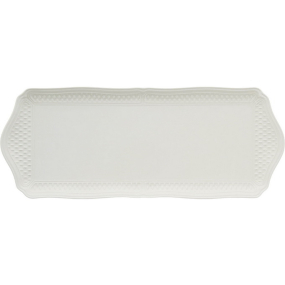 Блюдо сервировочное Pont aux choux blanc 36х15 см