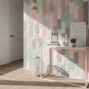 Плитка керамическая Wow Boho 10х25, Tear Mix, 8 мм