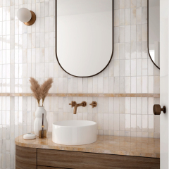 Плитка керамическая Equipe Hanoi 6,5х20, White, 8 мм