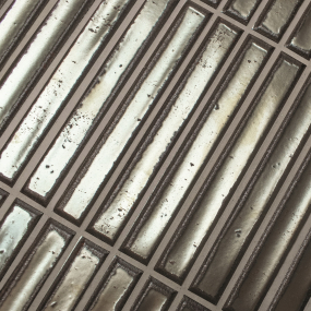 Керамогранит Wow London Calling 11,6х11,6, Bars Silver, 8,5 мм