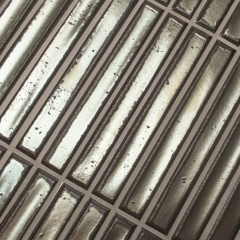 Керамогранит Wow London Calling 11,6х11,6, Bars Silver, 8,5 мм