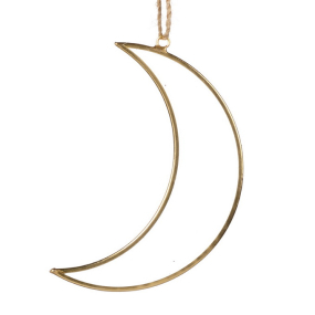 Игрушка на елку "Месяц" 9 см