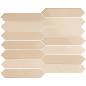 Плитка керамическая Equipe Arrow 5х25, Gardenia Cream, 8 мм