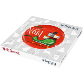 Блюдо для торта Natale Toys 31 см, красное