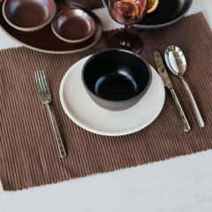 Салфетка под тарелку Breeze 35x50 см, коричневая