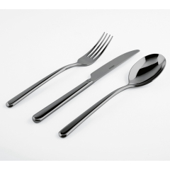 Набор столовых приборов Linear Black, 30 предметов