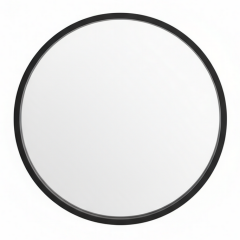 Зеркало Mebelvann Augusta 100х100, черная рама