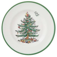 Набор тарелок столовых Christmas Tree 27 см, 4 шт