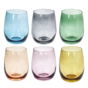 Набор стаканов Glass Tulip Rhapsody 400 мл, 6 шт
